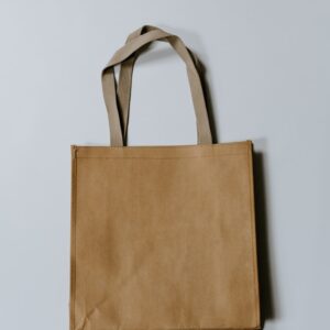 BROWN TOTE BAG